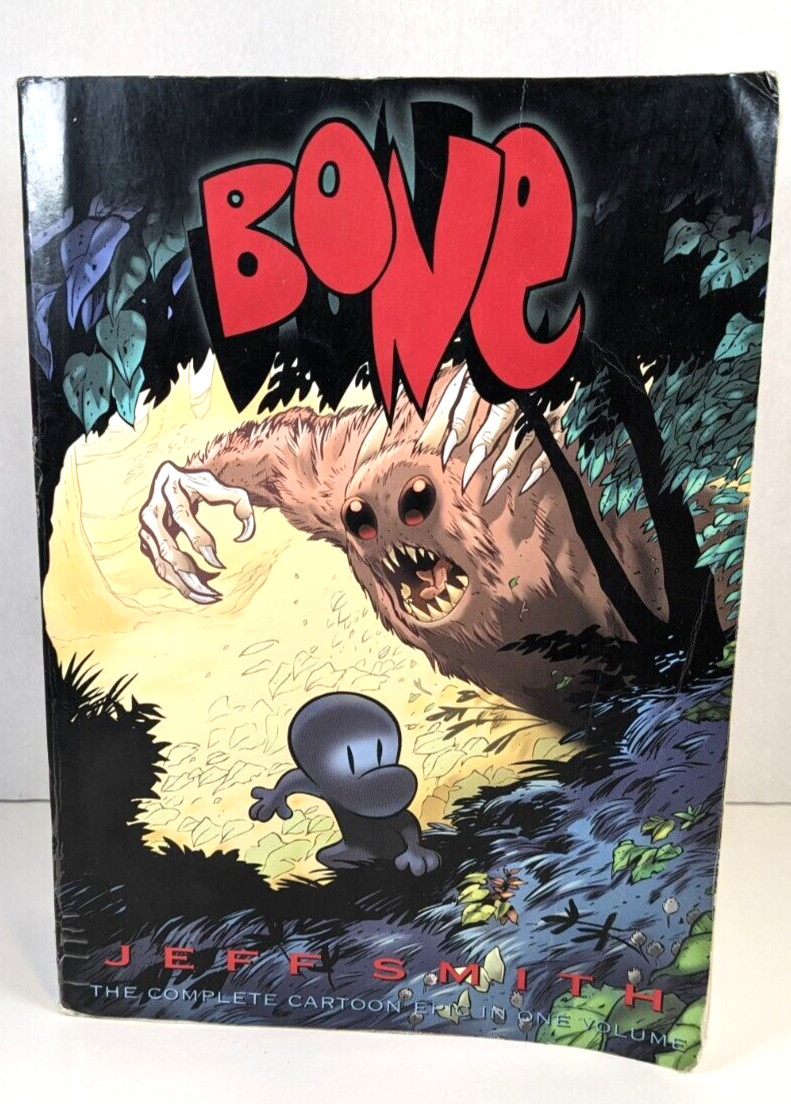 JEFF SMITH BONE COMPLETE CARTOON EPIC IN ONE VOLUME VARIANT COVER TPB RARE