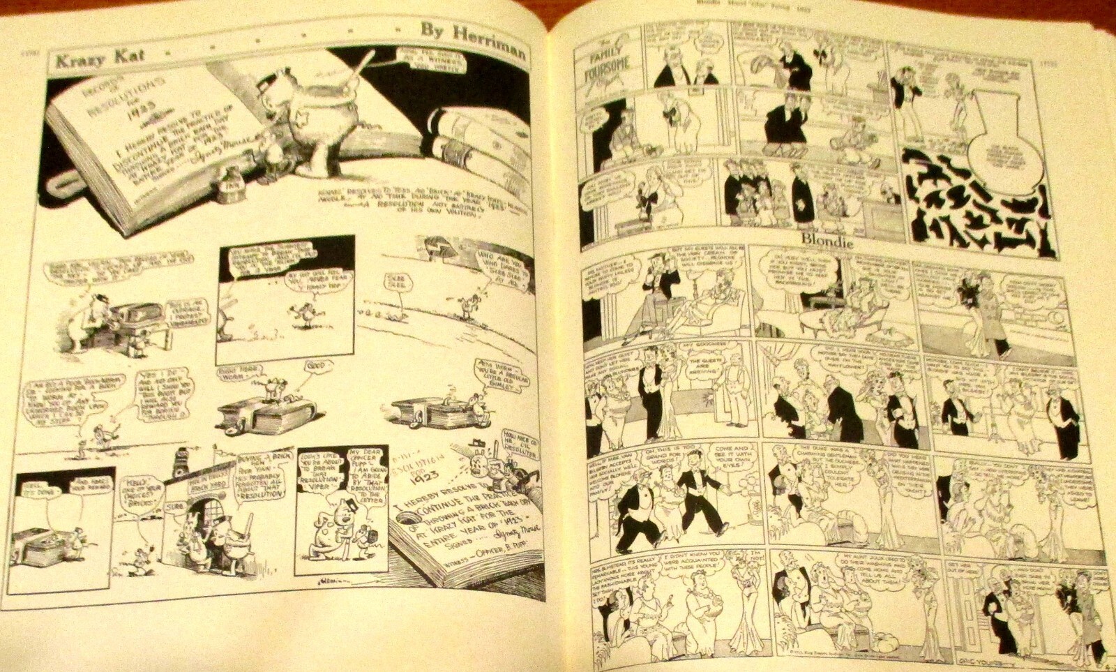 1977 The Smithsonian Collection of Newspaper Comics Hardcover Book 336 Pages