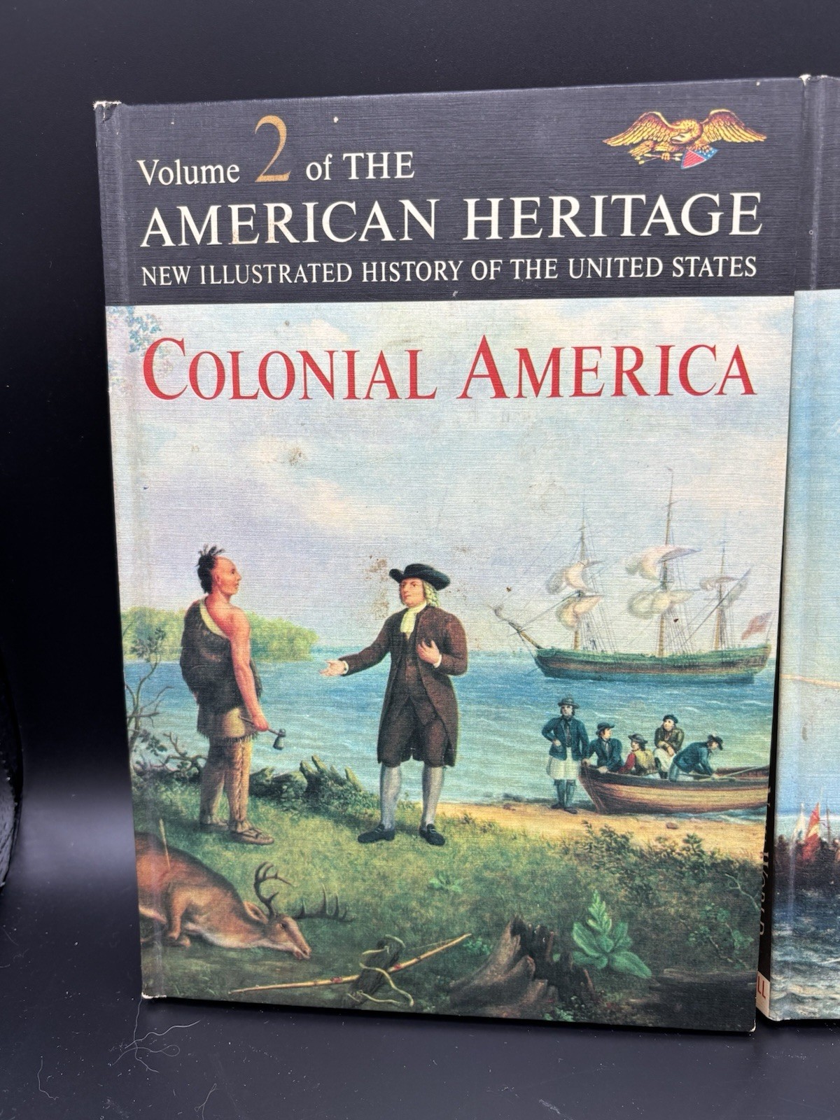American Heritage Illust History Of The New World Volumes 1 And 2 Colonial Amer