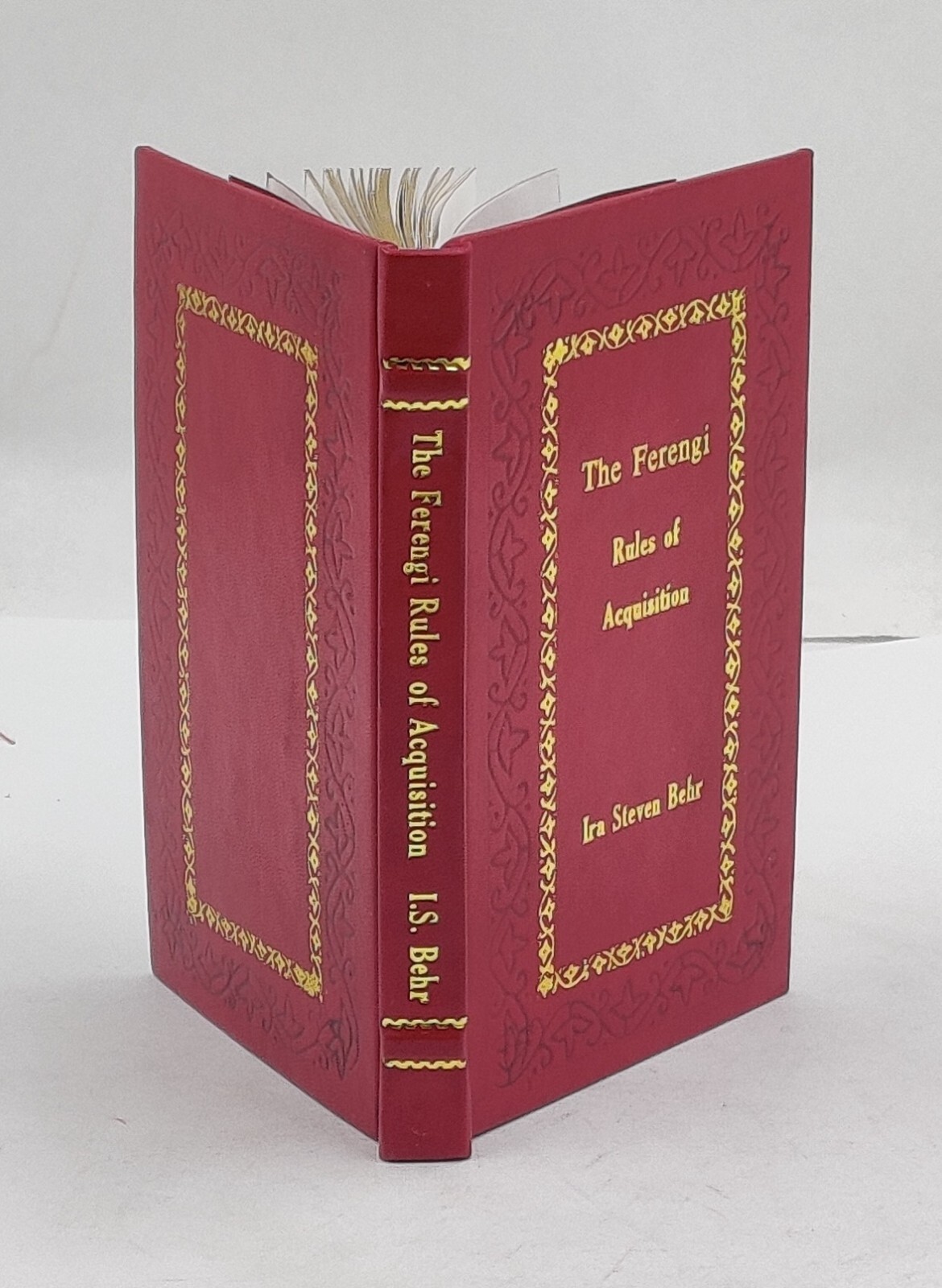 The Star Trek: Deep Space Nine: The Ferengi Rules Of Acq [Premium Leather Bound]