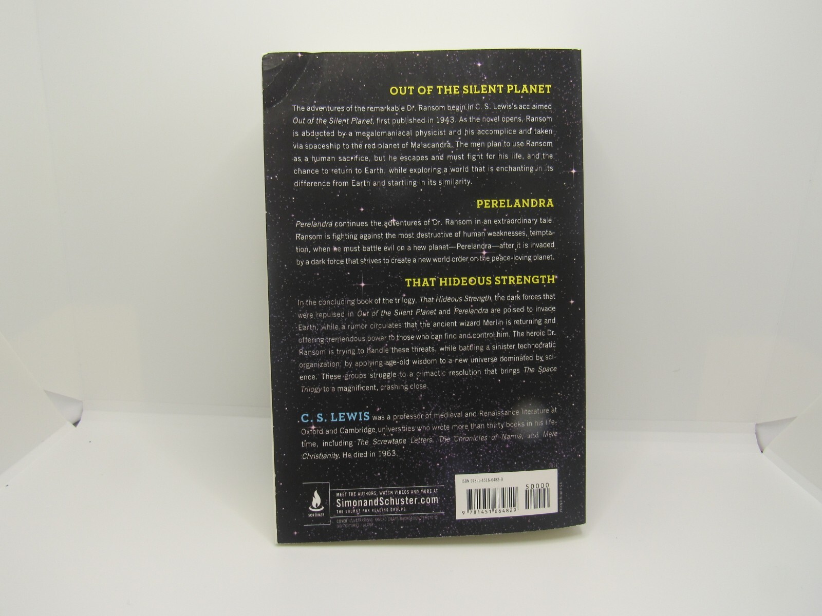 The Space Trilogy, 3 Volumes in 1 – C.S. Lewis – Brand New – FREE Shipping