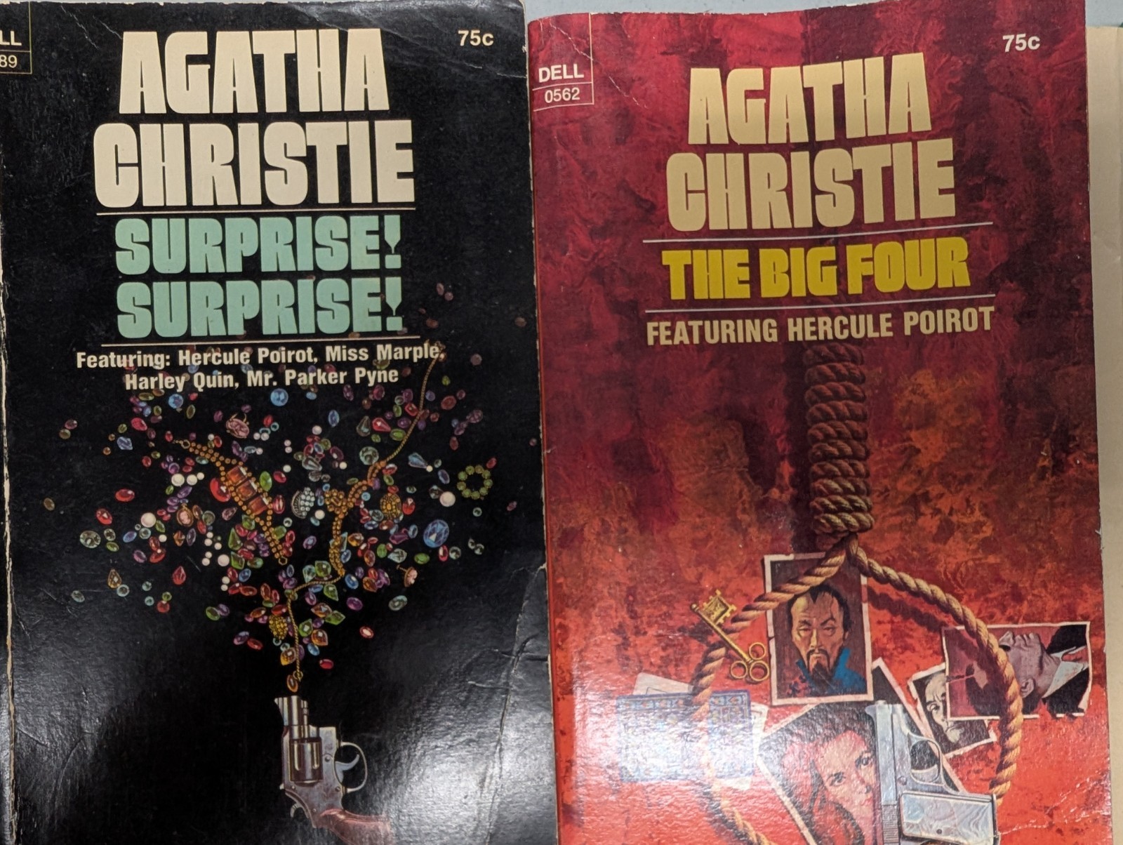 Agatha Christie $0.75 orig price vintage paperbacks 20 titles 1970s PB G 260407