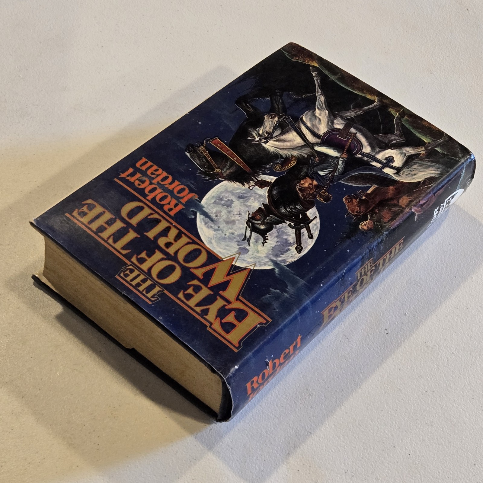 Eye of the World – Robert Jordan HARDCOVER BOOK 1990 WHEEL OF TIME FIRST EDITION