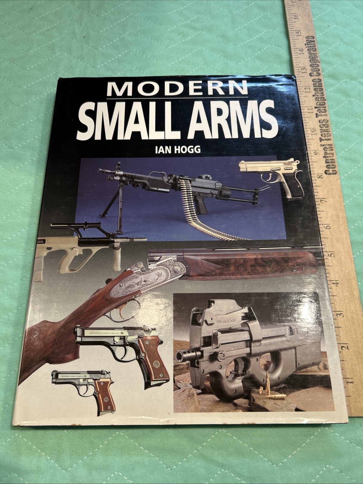 1994 Modern Small Arms by Ian V. Hogg Hardback Dust Jacket Book GUC