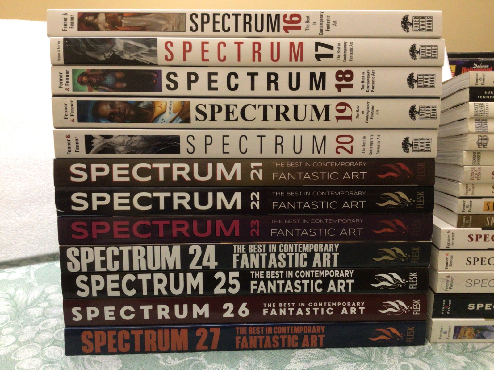 Spectrum 1-27: The Best in Contemporary Fantastic Art (1994-2020, Paperback)