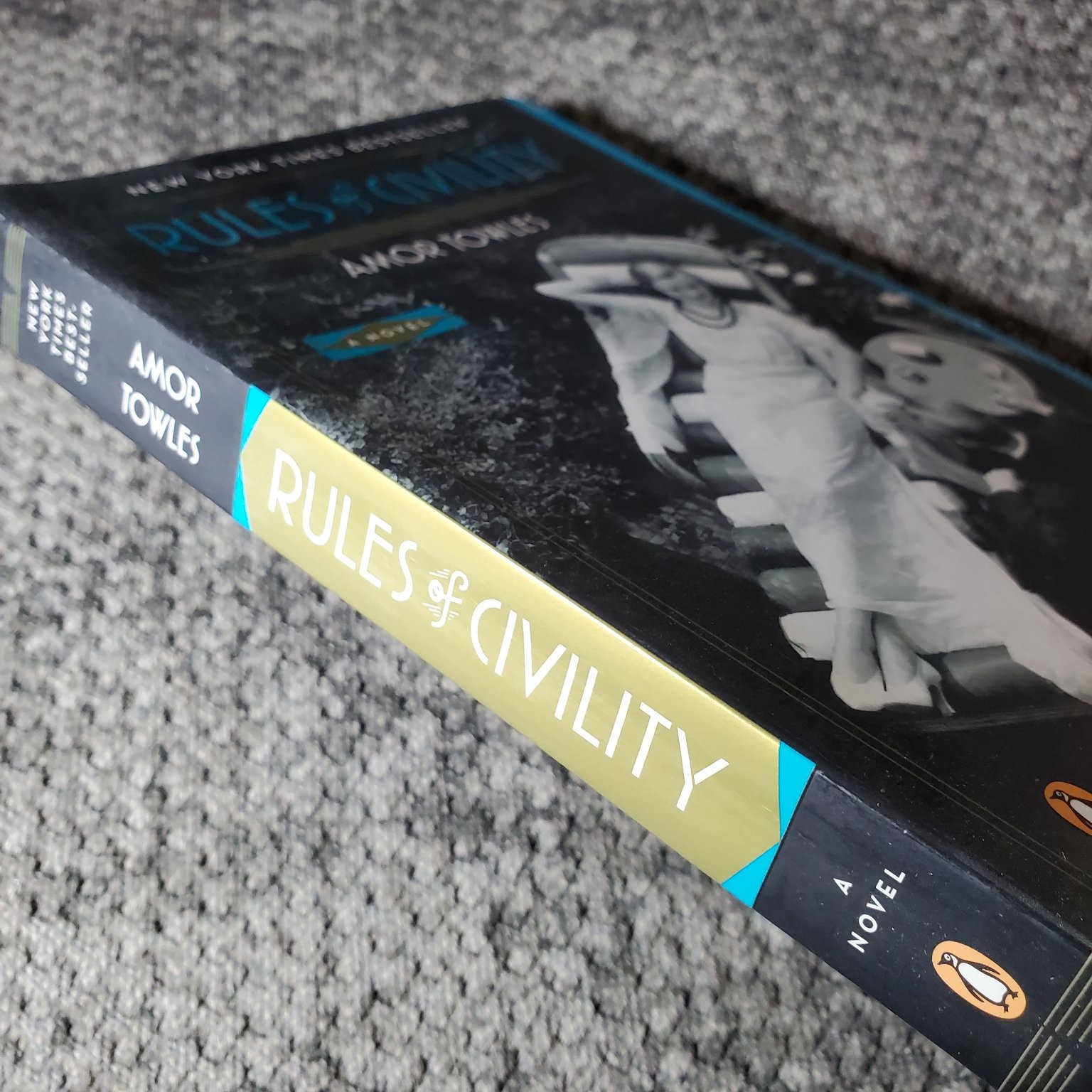 Rules of Civility Amor Towles 2011 Fiction Novel Penguin Books
