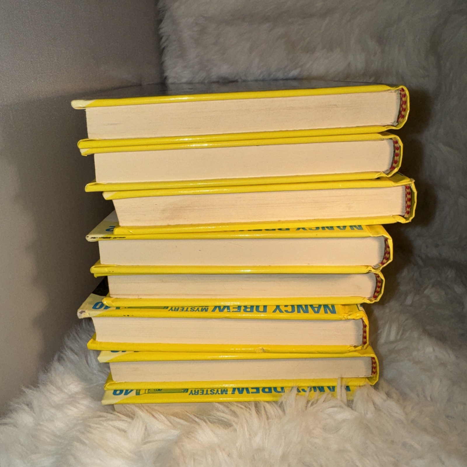 Nancy Drew Mystery Stories Mixed Lot 8 📚Hardcover Books 1992 x Carolyn Keene