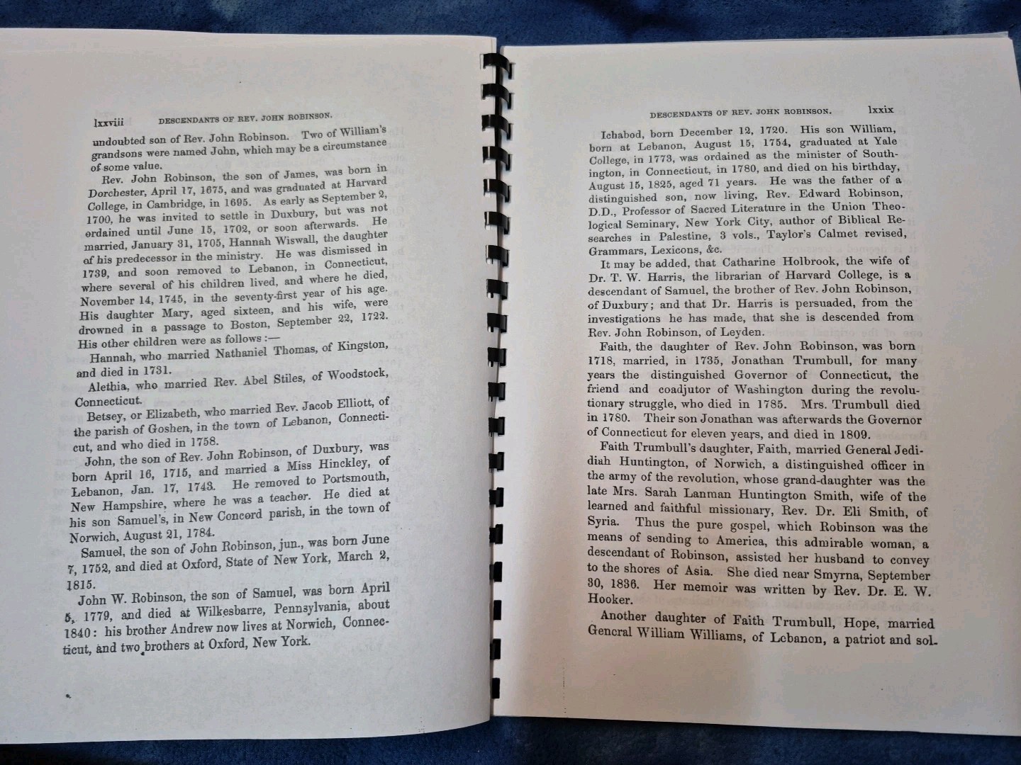 Memoir Of Rev. John Robinson 1575-1604 Puritan In Norfolk VA Genealogy History