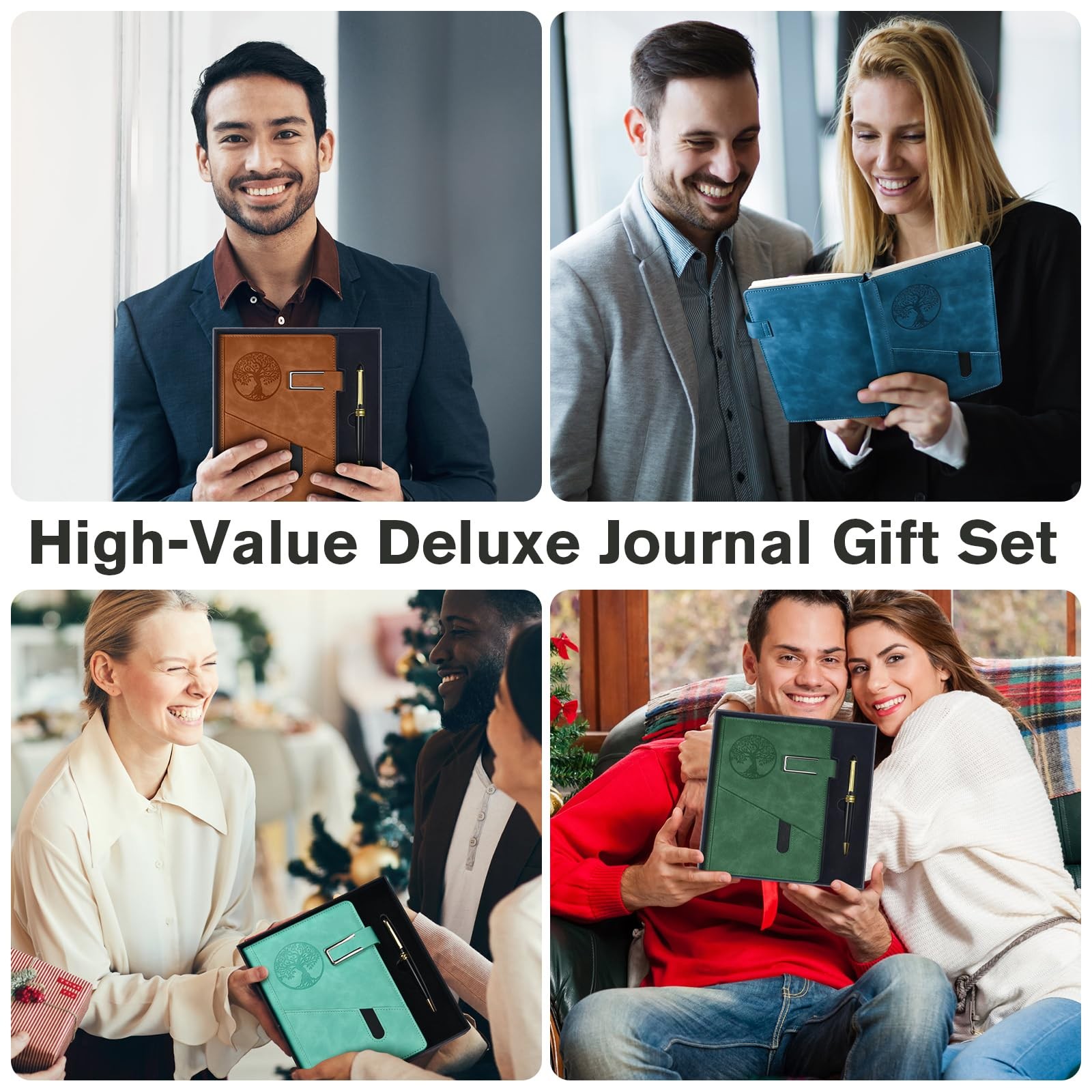 Lined Notebook Journal for Men Women, 365 Pages Numbered College Ruled Notebo…