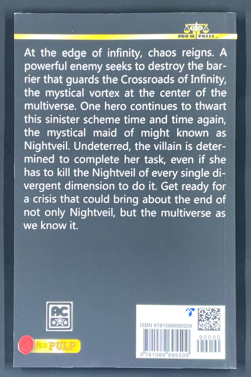 Nightveil: Crisis at the Crossroads of Infinity – Bobby Nash TPB Femforce NEW NM