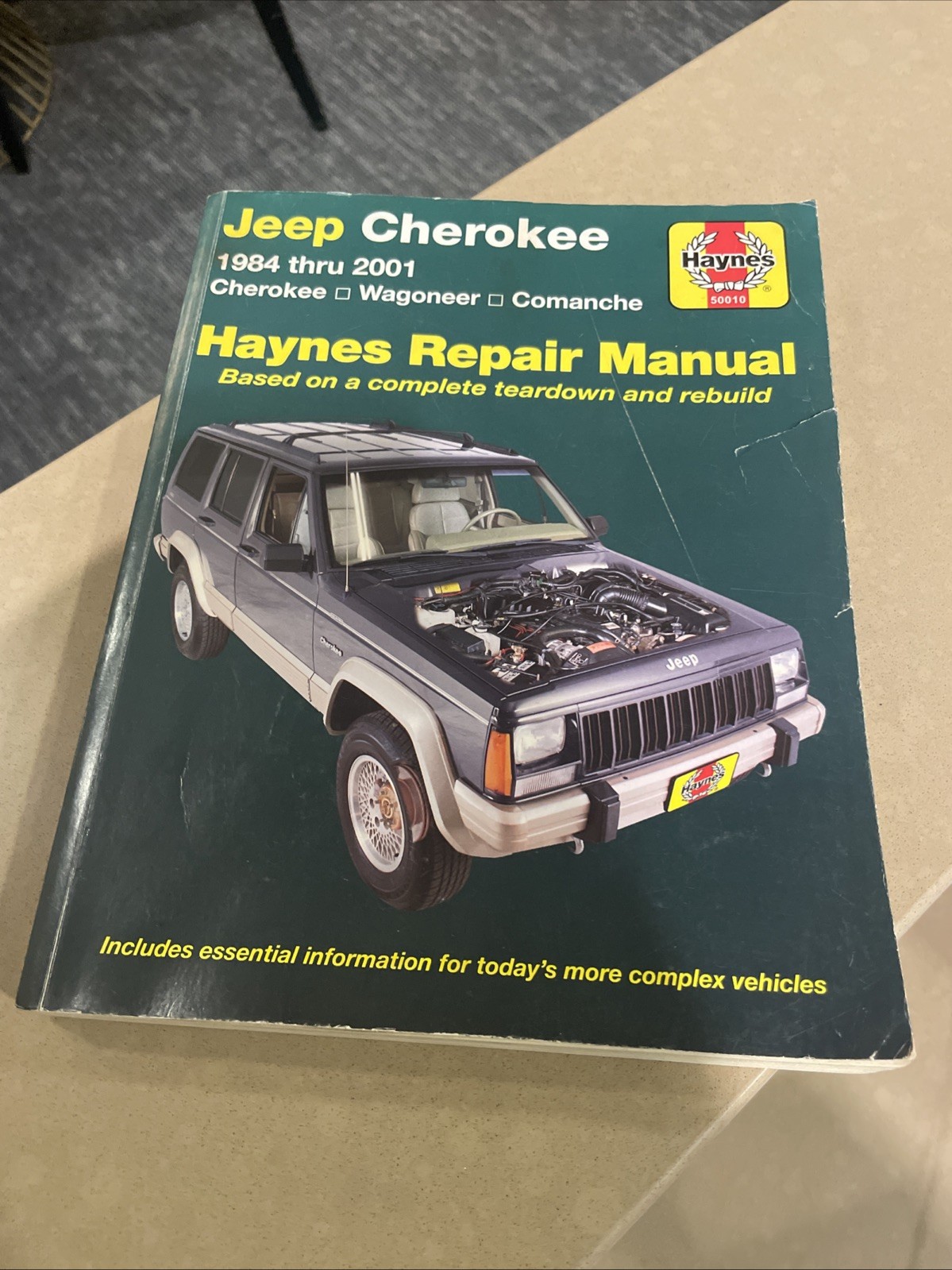 Jeep Cherokee, Wagoneer, Comanche, 1984-2001 Haynes Repair Manual