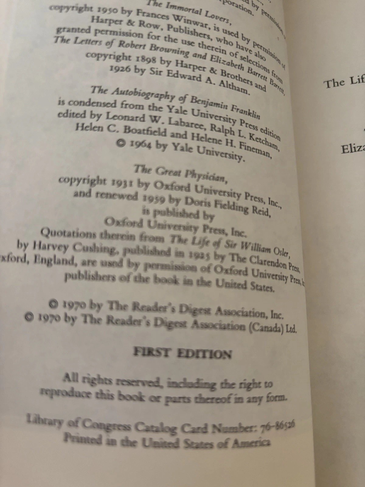 Reader’s Digest Complete Book Set 1-12 Family Treasury of Great Biographies 1stE