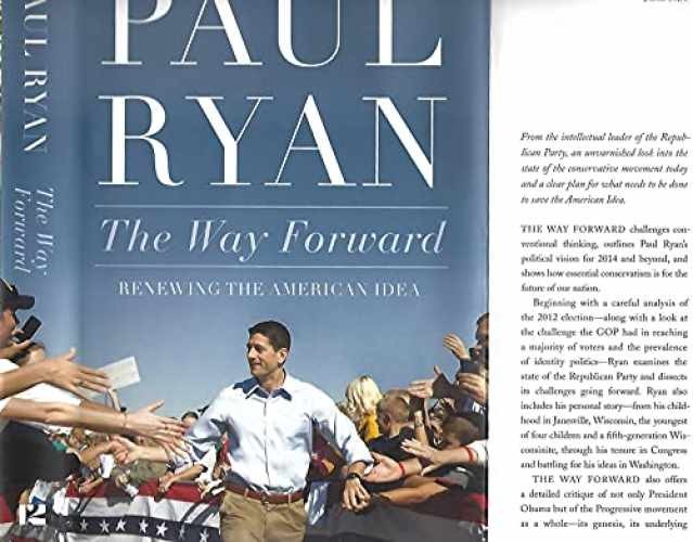 The Way Forward: Renewing the American – Hardcover, by Ryan Paul – Very Good b