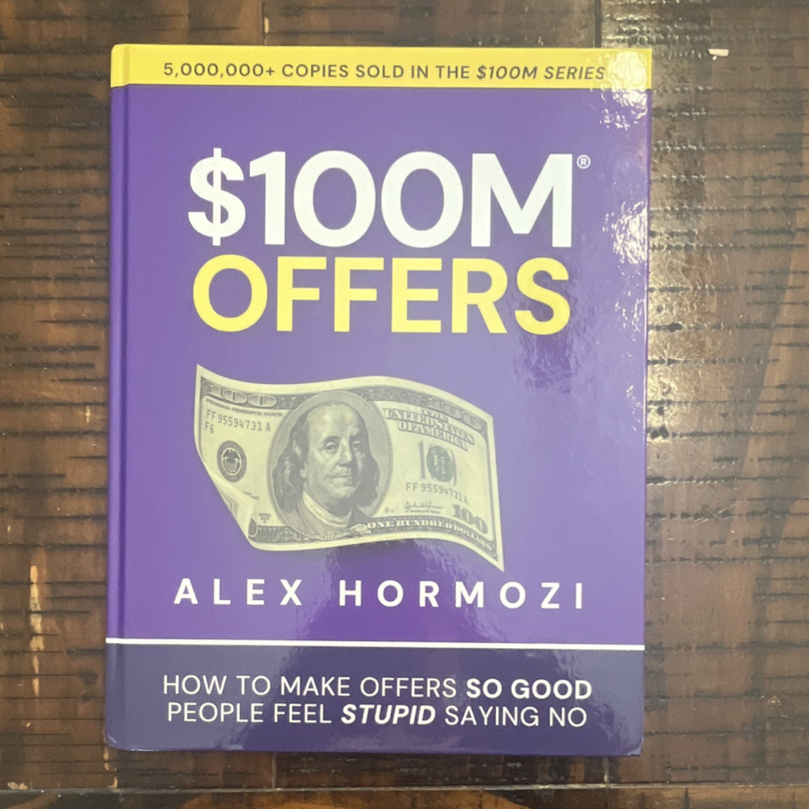 $100M Offers by Alex Hormozi, Acquisition.com, Hardcover, Business & Sales