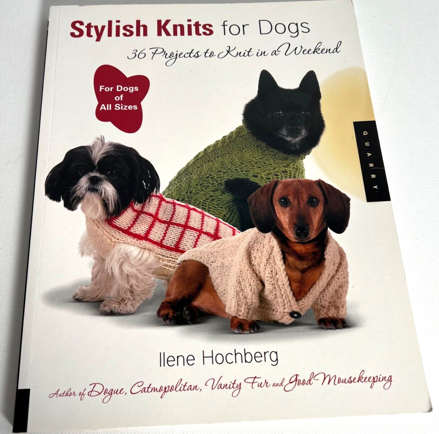 Lot of 3 Knitting Books: Doggy Knits – Stylish Knits for Dog – Knit & Purl Pets