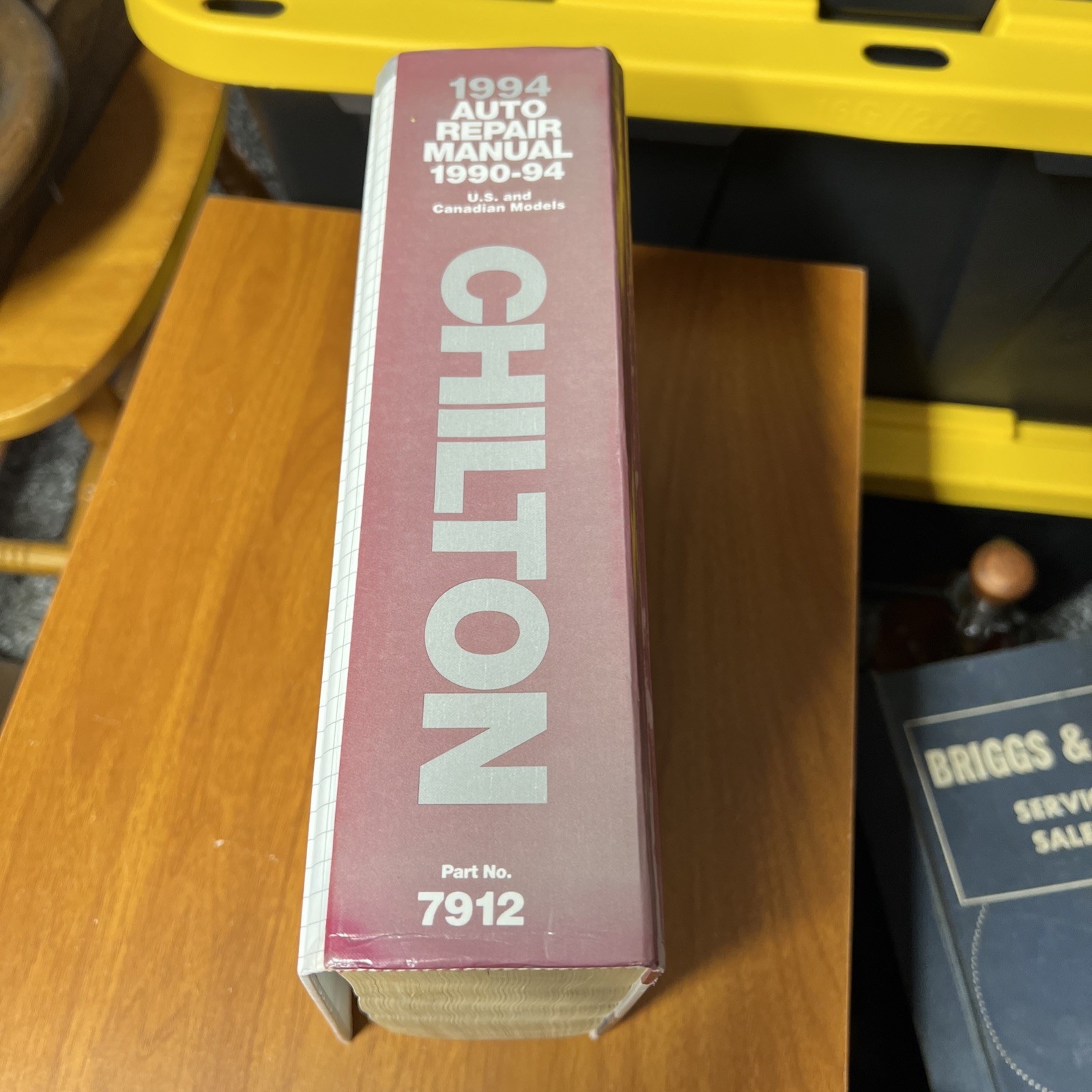 Vintage Chilton’s Auto Repair Manual 1990-1994 Hardback Book 1993