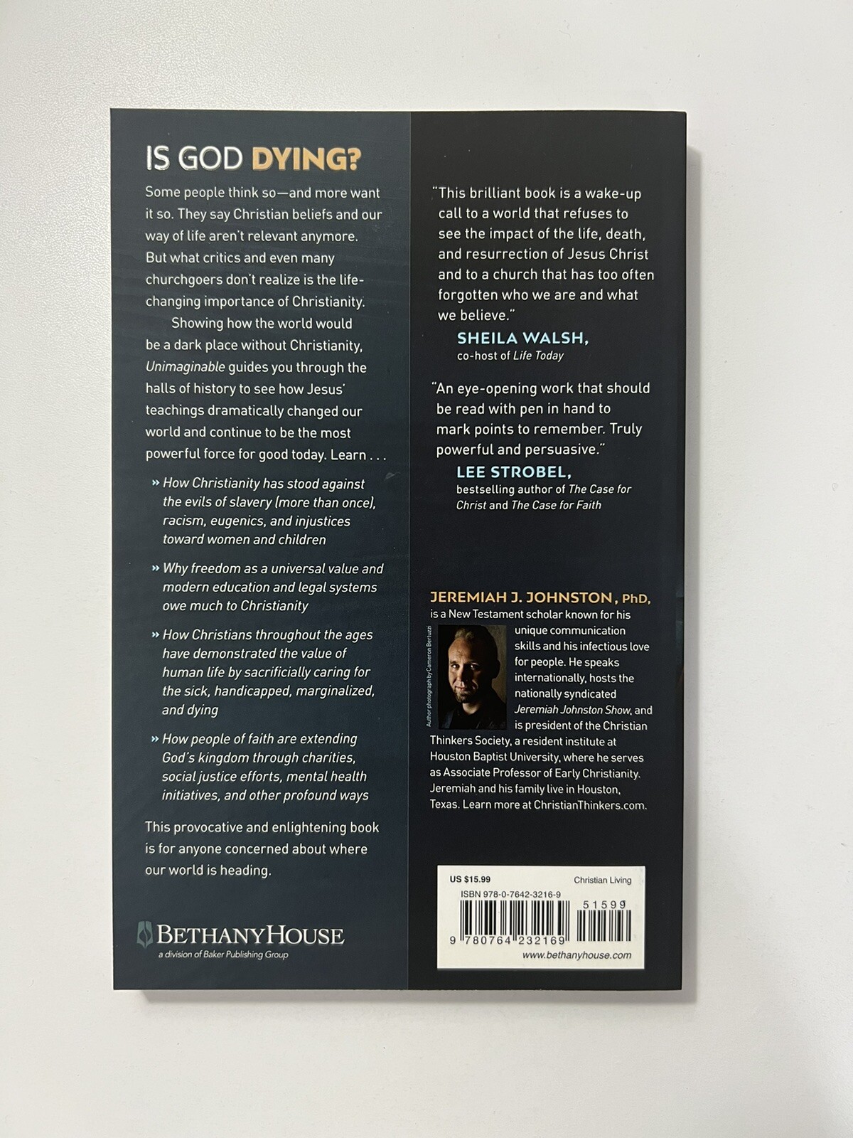 Unimaginable: What Our World Would Be Like Without Christianity New