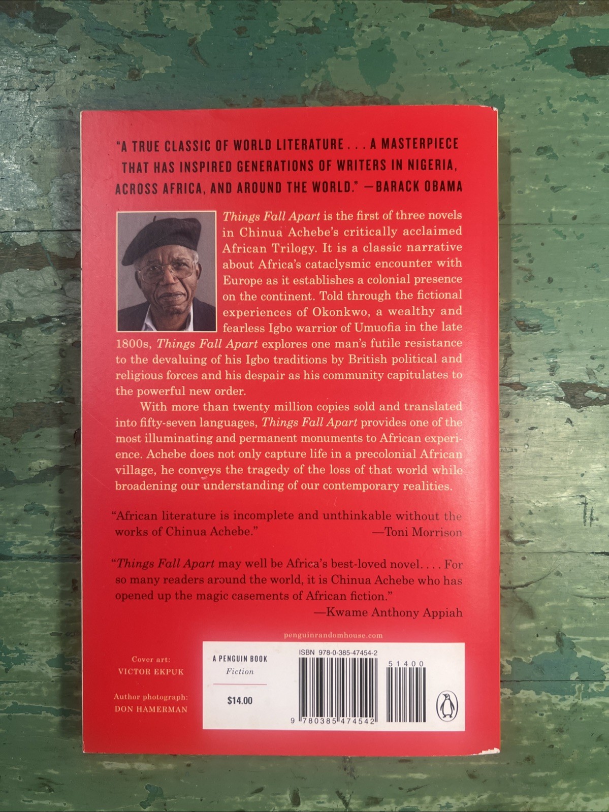 Things Fall Apart : A Novel by Chinua Achebe (1994, Trade Paperback)
