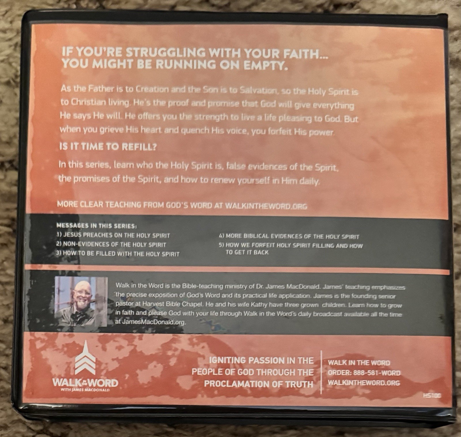 Holy Spirit Help: How You Can Find It Every Day – by James Macdonald – CD