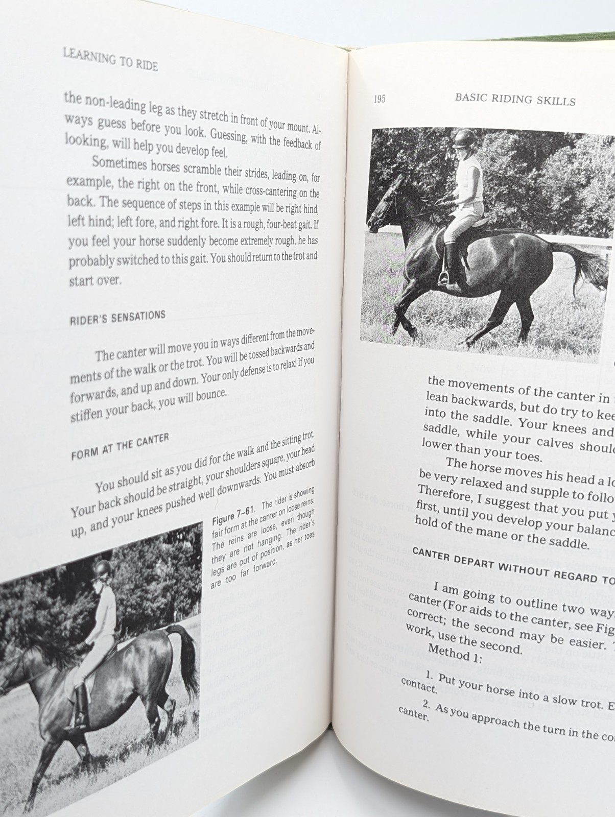 Teach Yourself To Ride A Horse Riding Vintage Horseback Training Equestrian Book