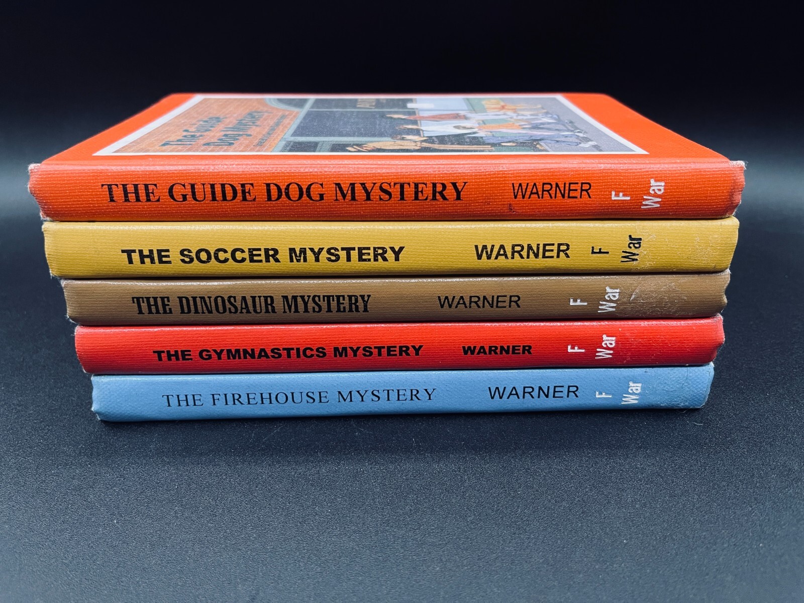 Gertrude Chandler Warner Hardcover Mystery Book Lot of 5 Children’s Books
