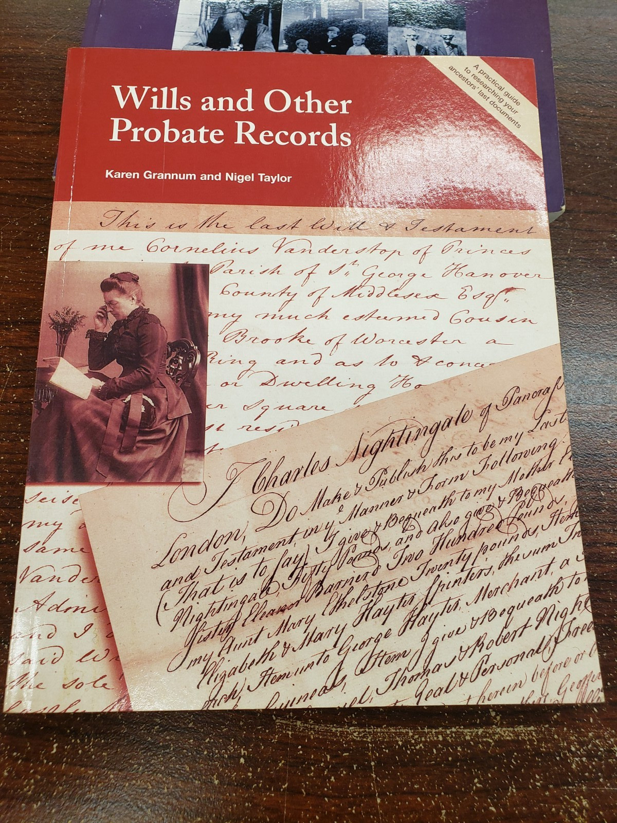 WILLS & PROBATE Records, by Grannum 2004 USED Genealogy Book 220 pages