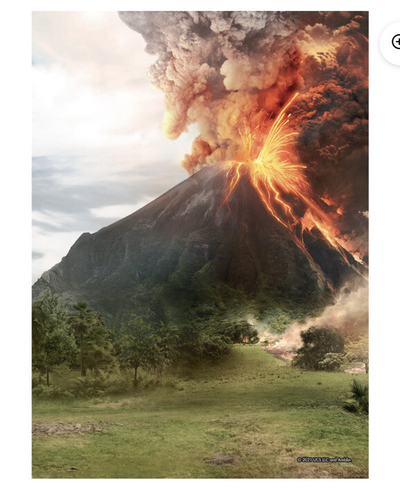 JURASSIC 11×8 Jurassic World Create A Scene Sticker Activity Pad To Color