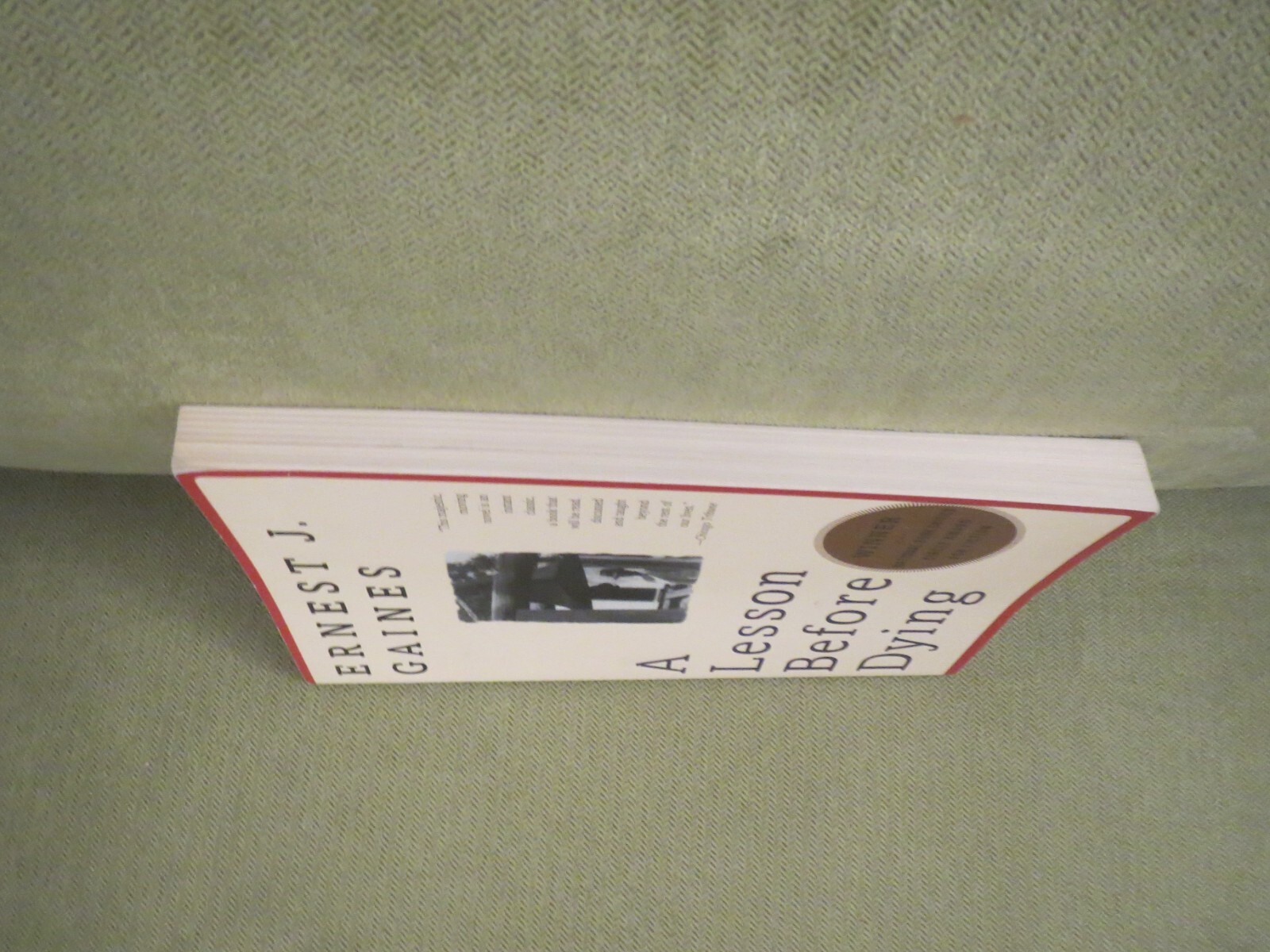 A Lesson Before Dying by Ernest J. Gaines, 0679741666, Paperback, NEW