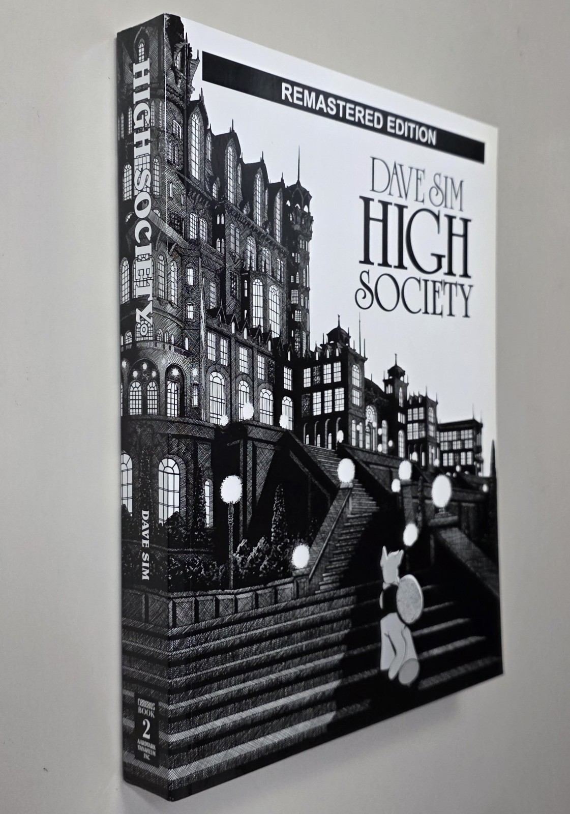 CEREBUS Book 2: HIGH SOCIETY (Remastered 2020 Edition TPB SC GN TP ~ Dave Sim)