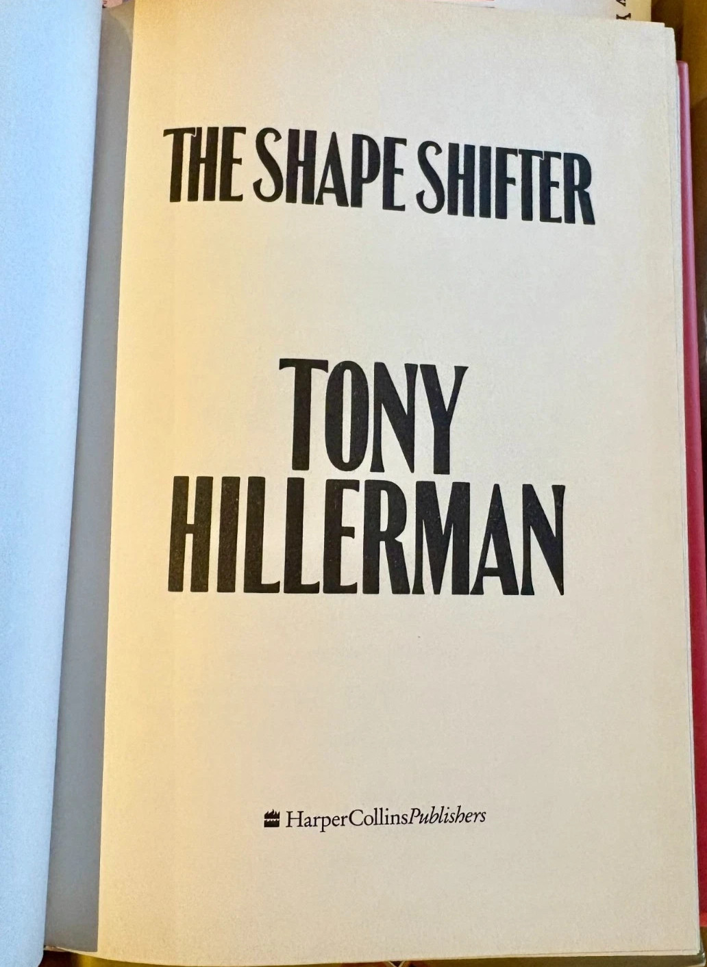 Tony Hillerman Hardcover Books You Choose Book Leaphorn Chee Mystery Thriller