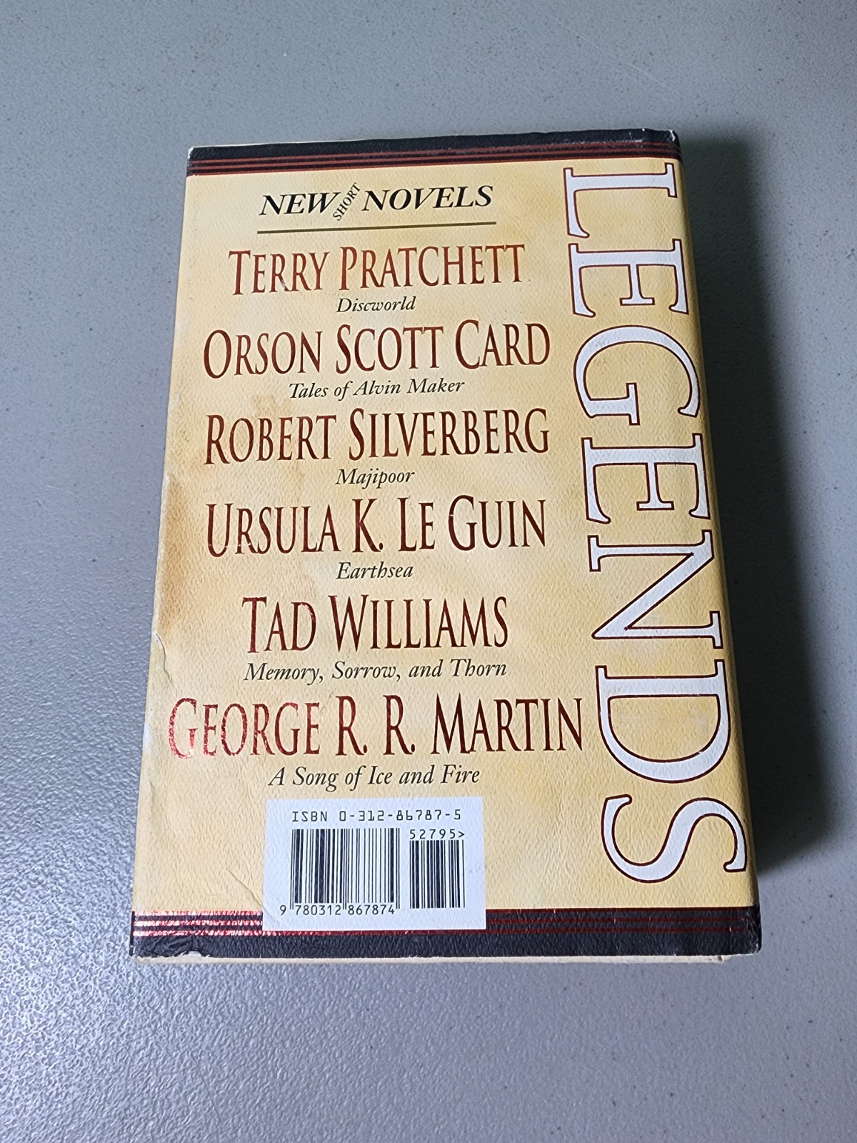 Legends edited by Robert Silverberg 1998, HC DJ 1st Print 1st Ed *READ*