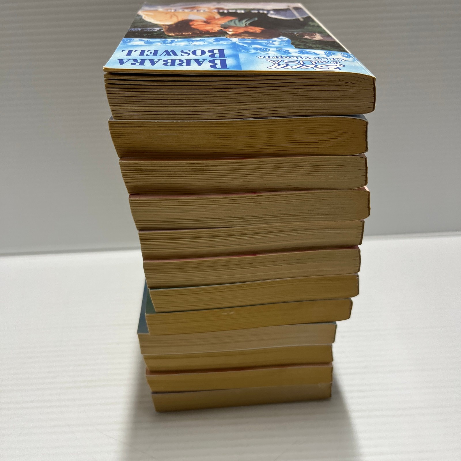 12 Vintage Harlequin Romance Novels 1980s & 1990s – Paper Back – Born in the USA