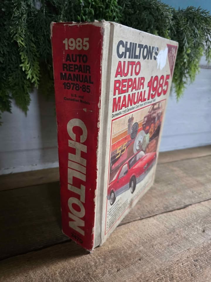 Chilton’s Auto Repair Manual 1978 1985 Domestic Canadian Cars Hardcover Hardback