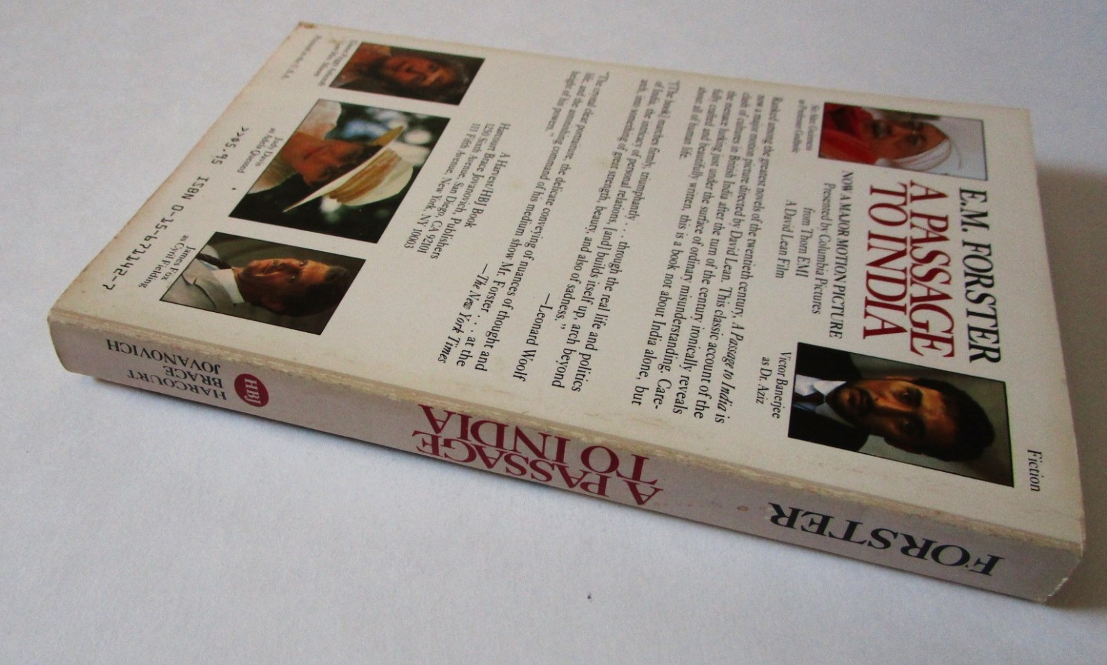 A Passage to India by EM Forster 1984 Movie tie-in cover Trade Paperback