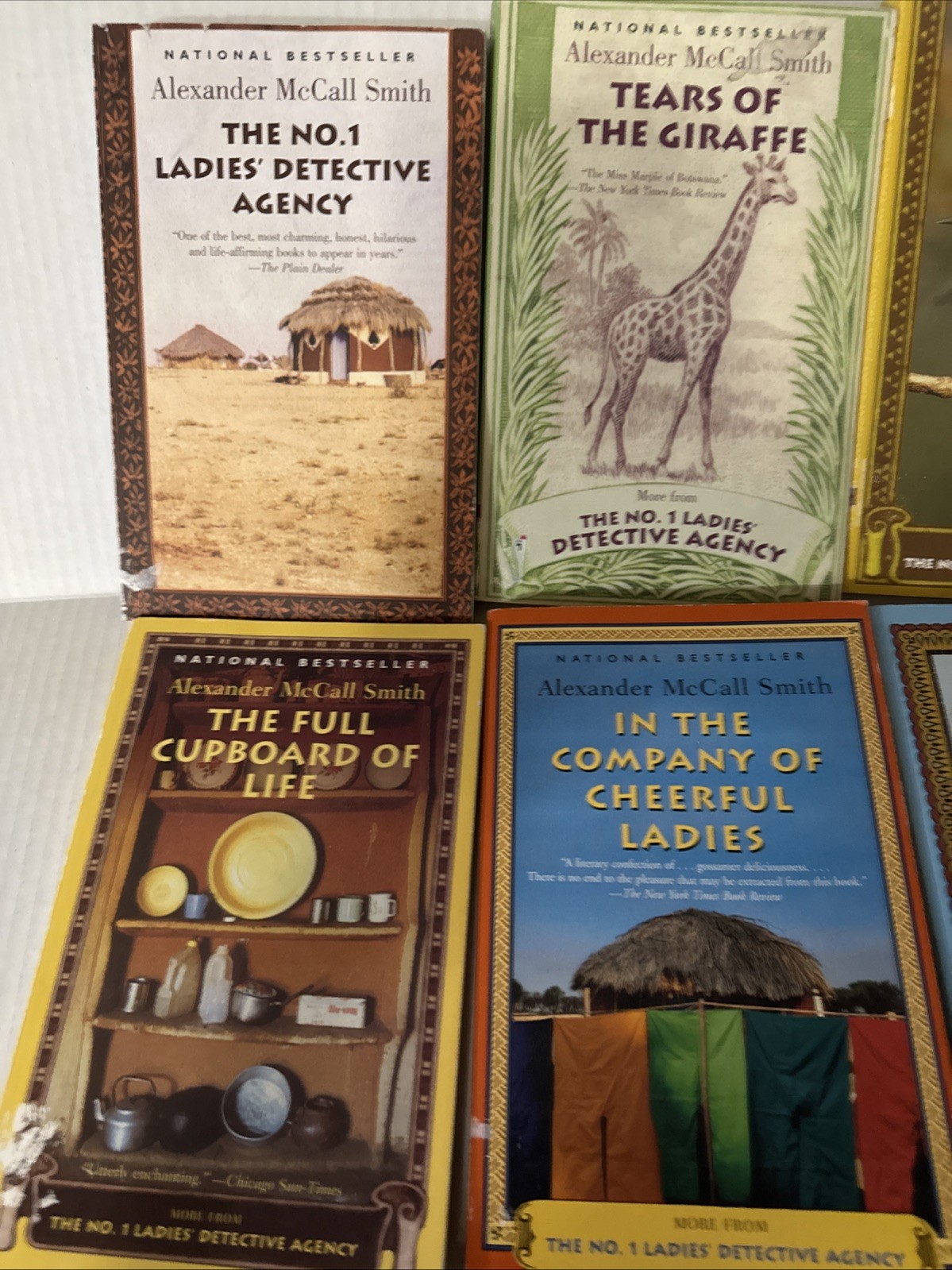 Alexander McCall Smith’s Book lot of 10 as shown