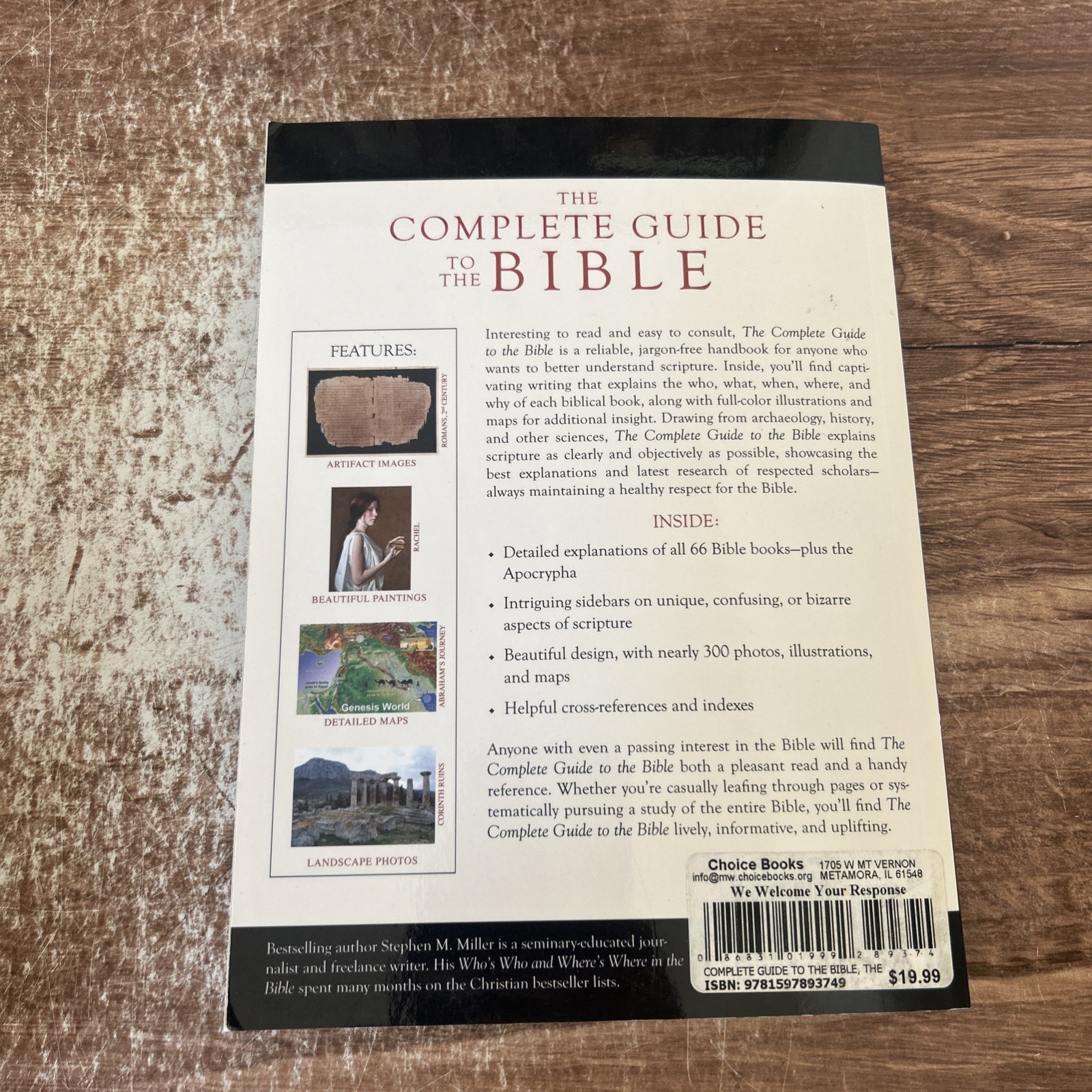 The Complete Guide to the Bible – Paperback By Stephen M. Miller – NEW