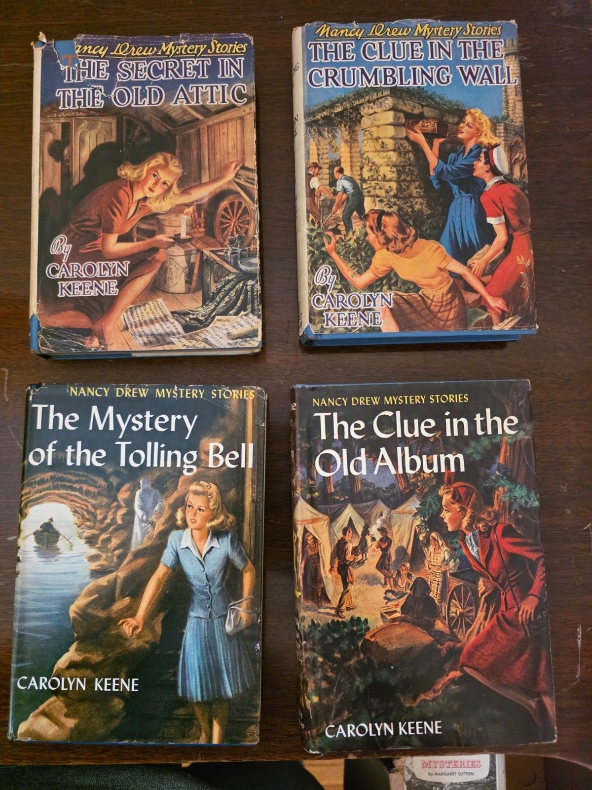 COMPLETE SET ALL 32 NANCY DREW MYSTERY STORIES in HARDCOVER w/DUST JACKETS
