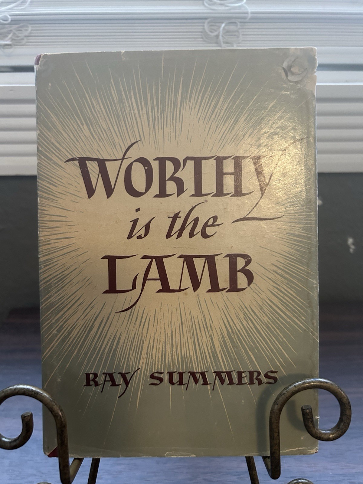Worthy Is the Lamb by Ray Summers (1951, Hardcover) Revelation Commentary