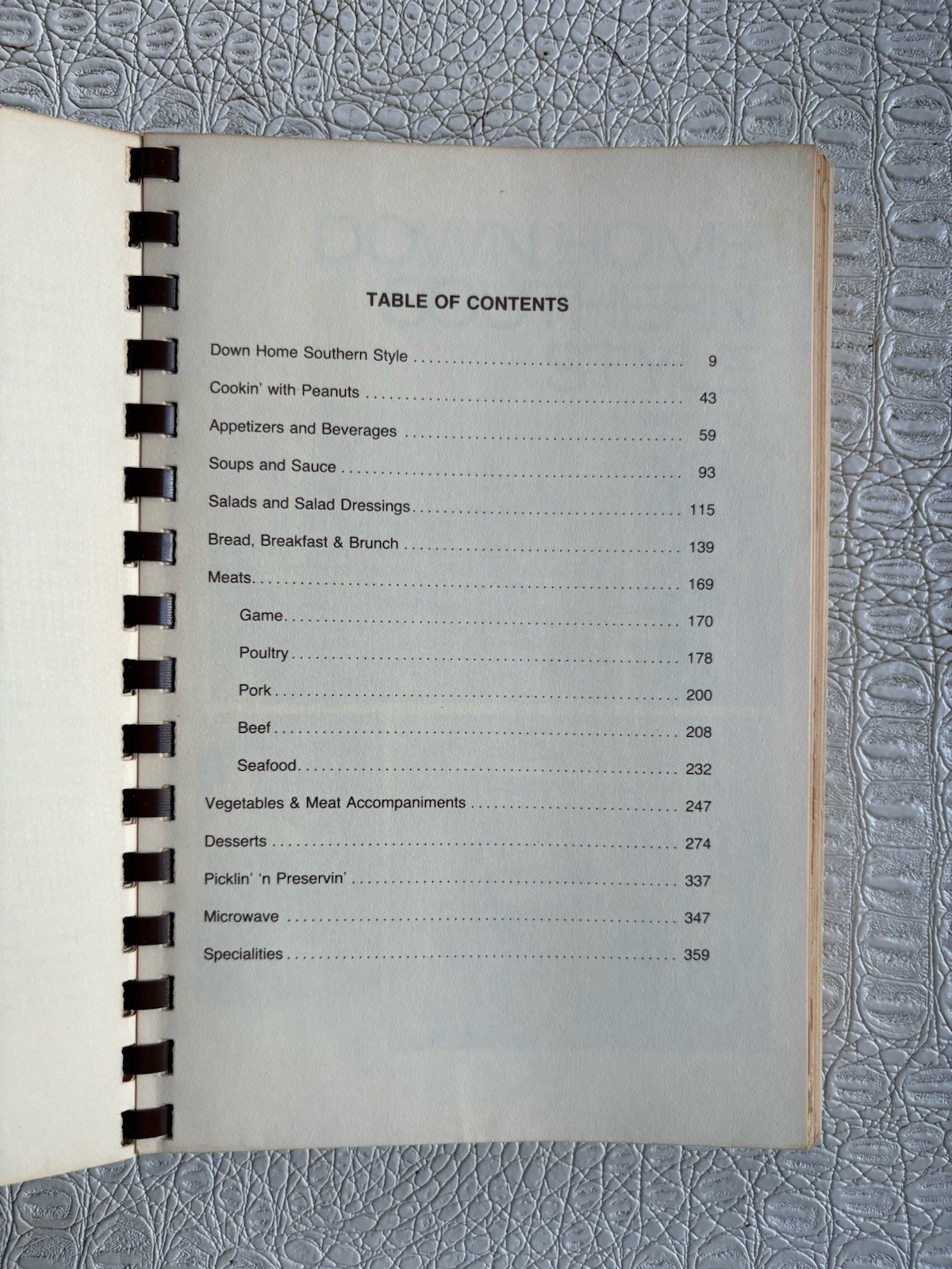 VTG Cookbook DOWN HOME IN HIGH STYLE 3rd Printing 1983 Dothan Alabama 396 Pages