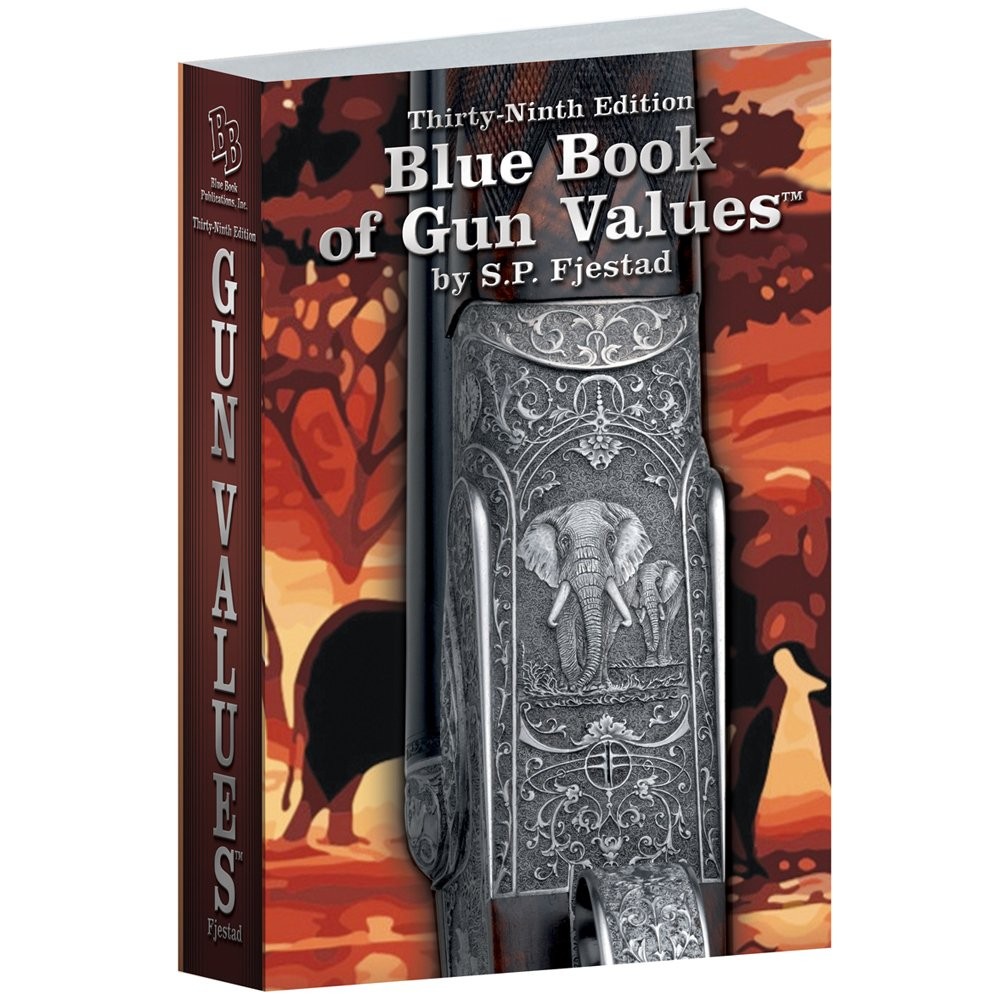 39th Edition Blue Book of Gun Values – paperback S P Fjestad