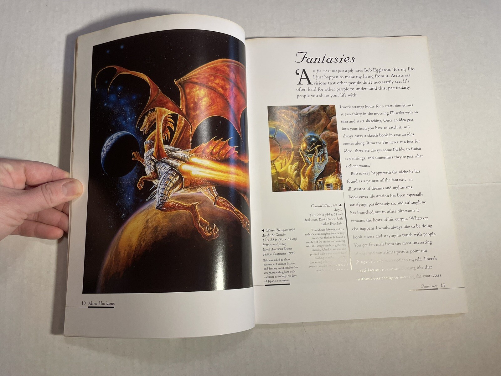 The Art Of Bob Eggleton Greetings From Earth And Alien Horizons SC