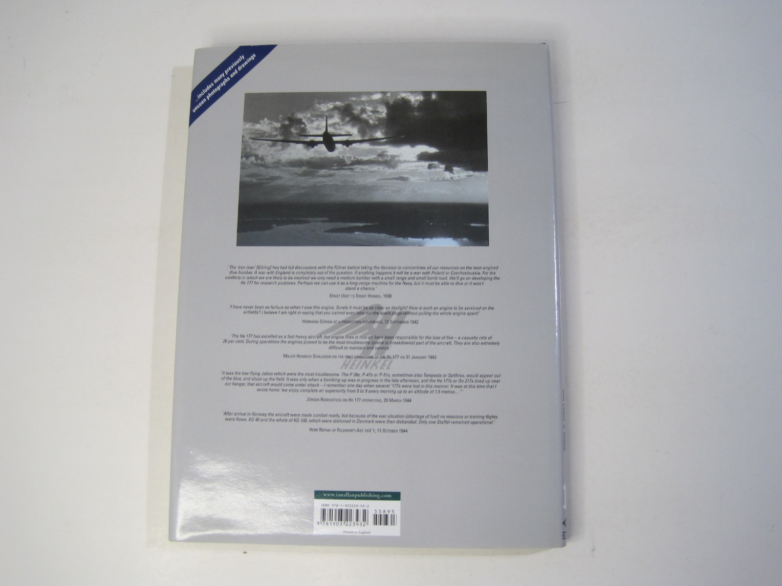 Heinkel He 177 Greif Heinkel’s Strategic Bomber HC 2008 Classic, Ian Allan Pubs
