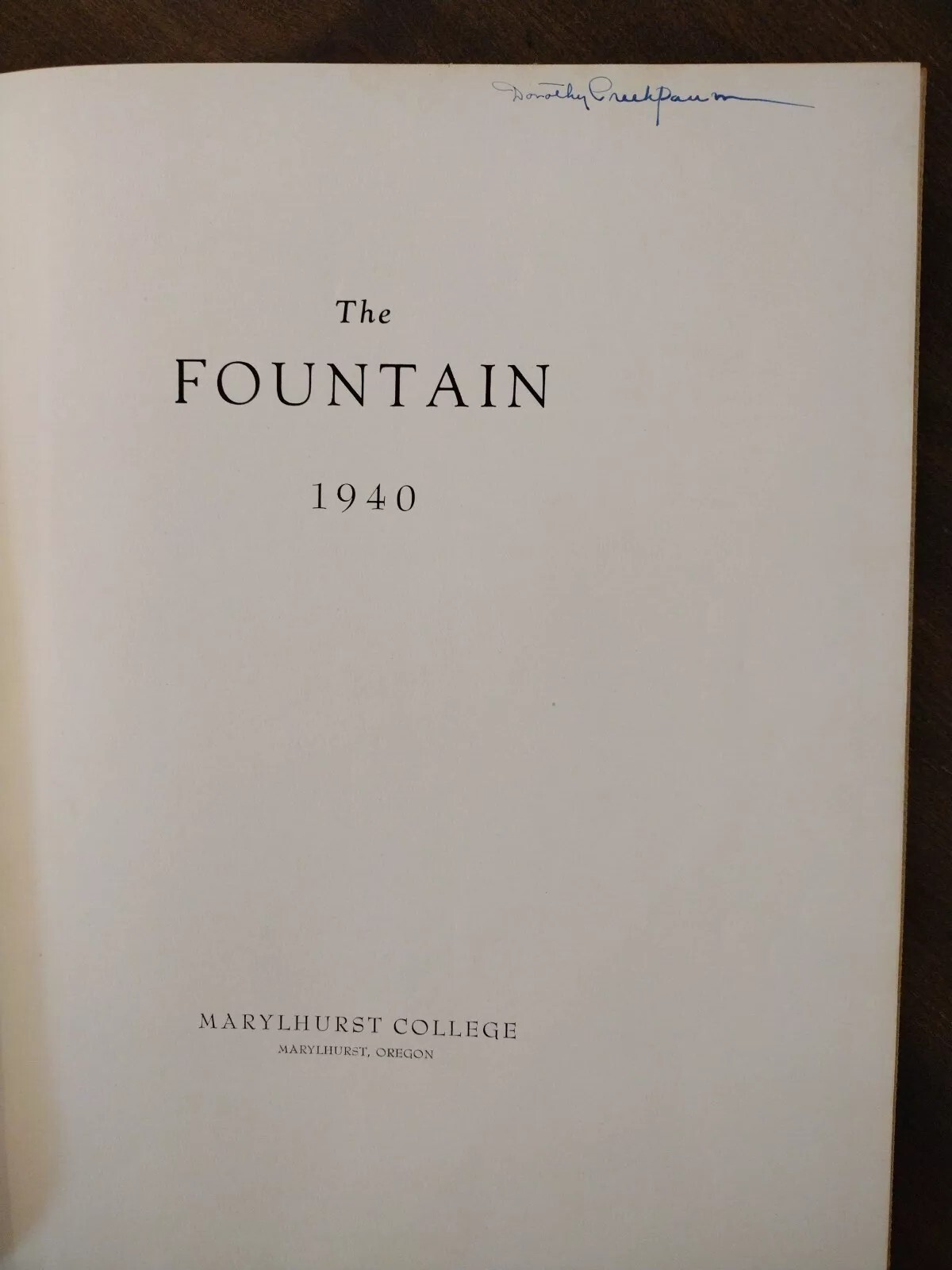 3 Yearbooks – 1939 1940 1941 MARYLHURST COLLEGE (Marylhurst, OR) VG