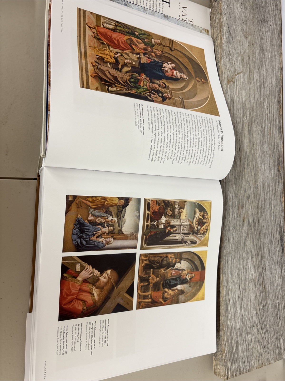Vatican All the Paintings The Complete Collection Anja Grebe HC Book W/DVD EUC
