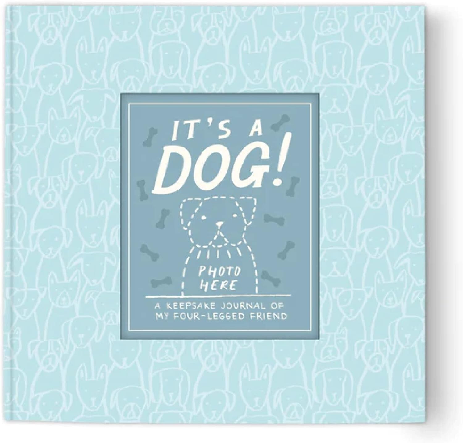 t4 Studio Oh! It’s a Dog! A Keepsake Journal, 104 Pages, Hardcover Pet Journal