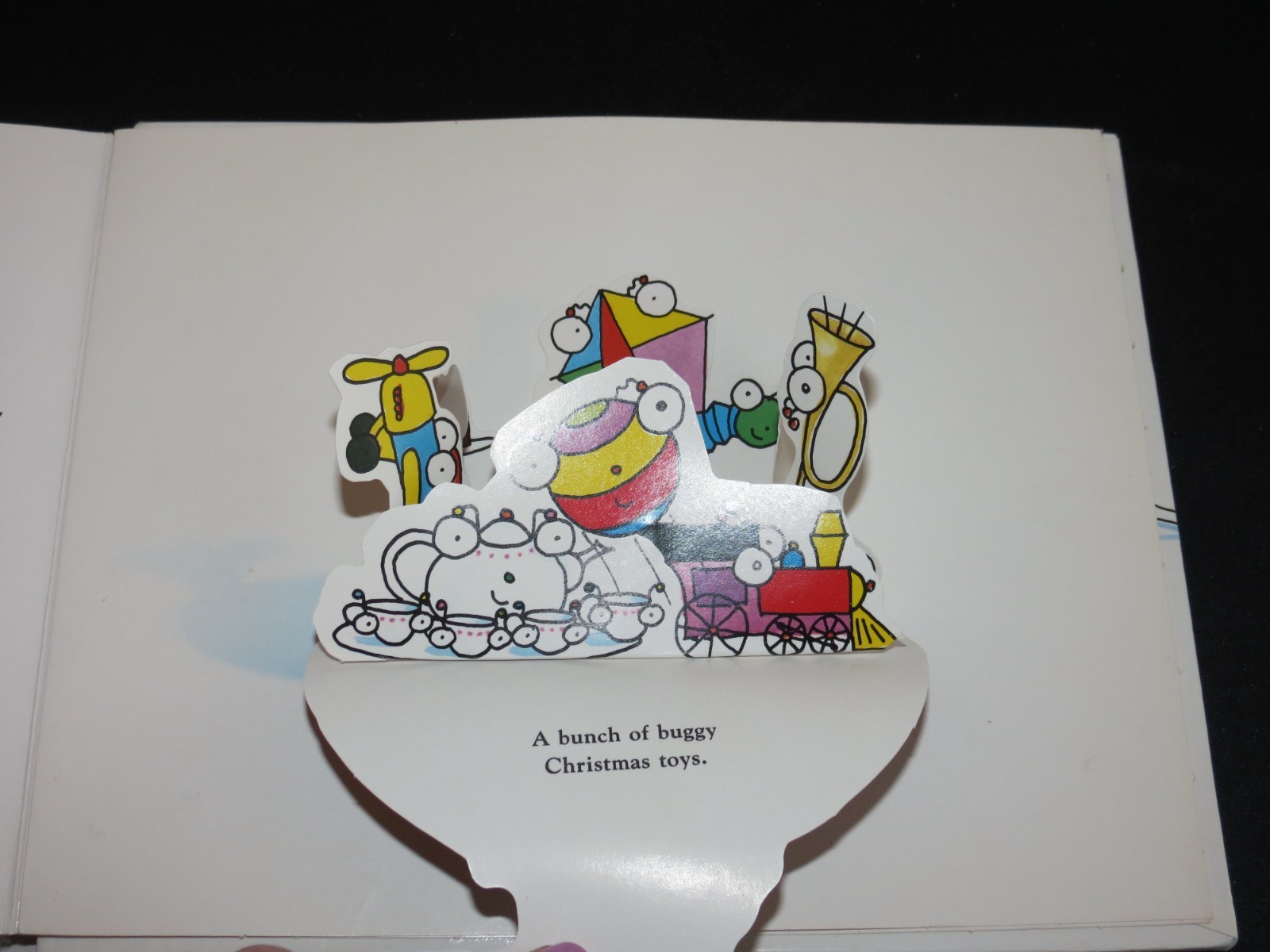 Jingle Bugs by David A Carter Pop-Up Christmas Book Bugs In A Box Series 1992