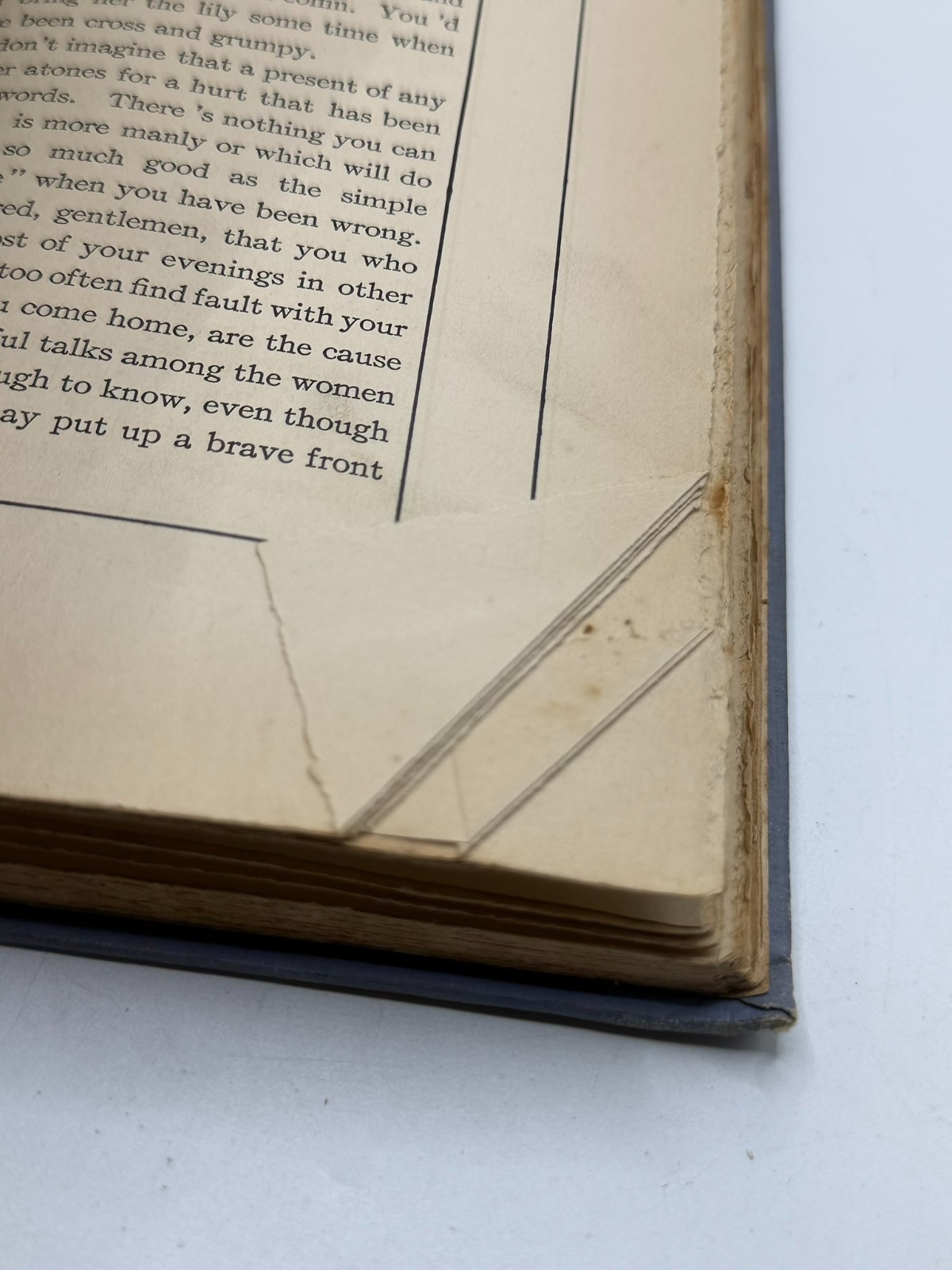 Antique Threads of Grey & Gold by Myrtle Reed Hardcover Book 1913