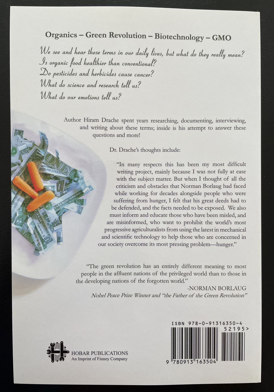 Organics: It’s All About the Money!, Drache, Hiram Dr., | New, Unread Copy!