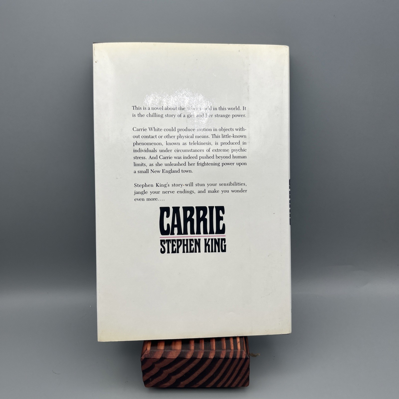 CARRIE by Stephen King First Edition 1974 Doubleday Early Print No Price