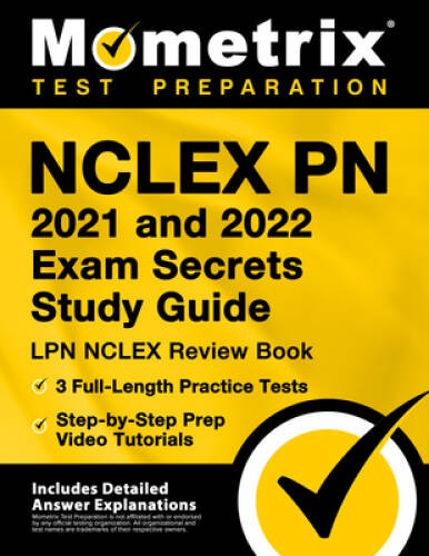 NCLEX PN 2021 and 2022 Exam Secrets Study Guide: LPN NCLEX Review Bo – VERY GOOD